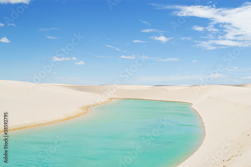 Photo: Lençóis Maranheses - Brasil Lençóis Maranheses - Brasil
