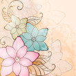 Beautiful background with flowers Beautiful background with flowers