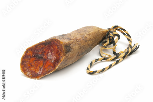Photo: Iberian pork sausages Iberian pork sausages