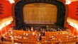 In big theatre many people take places for viewing In big theatre many people take places for viewing