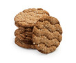 Foto: Stack Of Healthy Crispbreads With Sesame Seeds Stack Of Healthy Crispbreads With Sesame Seeds