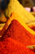 Traditional spices market in India. Traditional spices market in India.