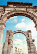 Ancient Roman time town in Palmyra, Syria.