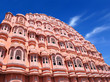 Hawa Mahal, the Palace of Winds, Jaipur, Rajasthan, India.
