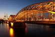Köln: Dom und Hohenzollernbrücke