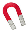 Magnet on a white background.