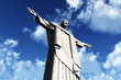 Corcovado Rio Jesus Statue 3D render