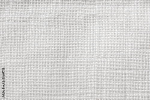 Photo: High resolution white linen canvas texture High resolution white linen canvas texture