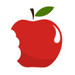 Bitten apple