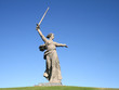 The Motherland Calls in Mamayev Kurgan in Volgograd, Russia