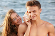 couple at the beach couple at the beach