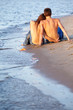 couple at the beach couple at the beach