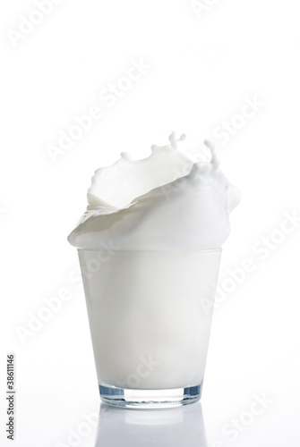 Photo: Milk splash Milk splash