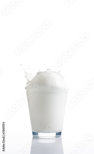 Photo: Milk splash Milk splash