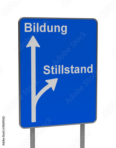 Illustration: Bildung-Stillstand Bildung-Stillstand