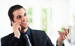 Businessman on the phone