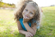 girl playing