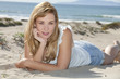 Woman beach