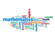 "MATHEMATICS" Tag Cloud (algebra geometry statistics equations)