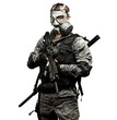 young soldier portrait