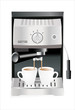 Espresso machine pouring espresso into the cups