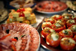 Catering food