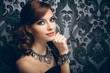 Portrait of pretty young woman