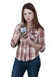 Photo: Woman Holding Her Retirement Account Woman Holding Her Retirement Account