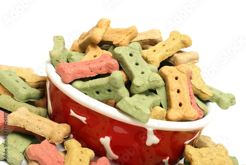Photo: Ovreflowing Dog Treats Ovreflowing Dog Treats