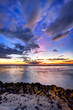 Crépuscule sur littoral réunionnais Crépuscule sur littoral réunionnais