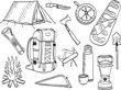 Camping set - sketch