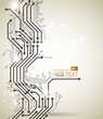 Abstract background of modern digital technologies