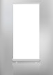 roll up banner display,free copy space, vector fromat