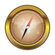 Compass icon retro