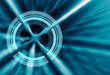 Target concept abstract futuristic background