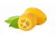 Kumquat. Isolated on white background. Kumquat. Isolated on white background.