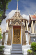 the beautiful door in wat phra kaew, bangkok, thailand the beautiful door in wat phra kaew, bangkok, thailand