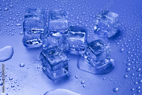 Photo: Crystals ice cubes Crystals ice cubes