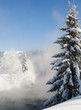 winter in the mountains