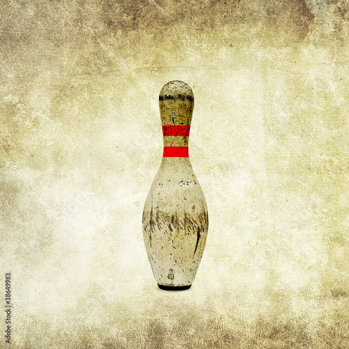 Photo: bowling pin print bowling pin print