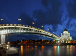 The Cathedral of Christ the Savior at night, Moscow, Russia
