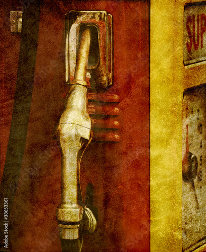 Foto: classic fuel pump classic fuel pump