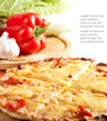 sliced pizza