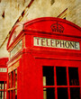 old phone box photo
