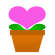 Love tree in a pot (4)
