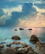 Sea sunset