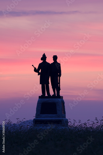 Photo: Gettysburg National Military Park in Pennsylvania Gettysburg National Military Park in Pennsylvania