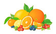Set of fruits Set of fruits