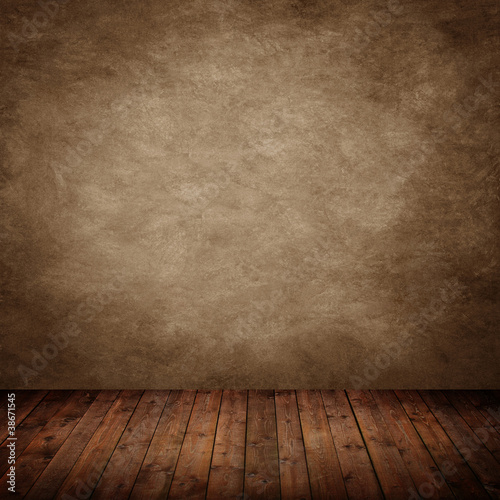 Photo: Innenraum mit brauner Wand Innenraum mit brauner Wand