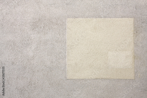 Photo: Mauer mit Rechteck Mauer mit Rechteck